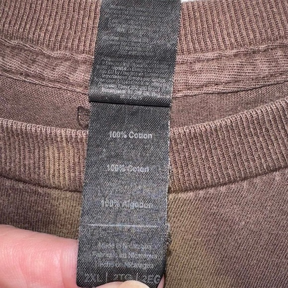 Distressed Bleached Graohic Grumpy Tee Shirt - Picture 3 of 4